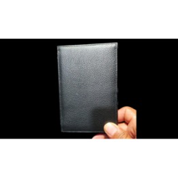 Mini Bombshell Wallet (Black Pebble) by CAHYO