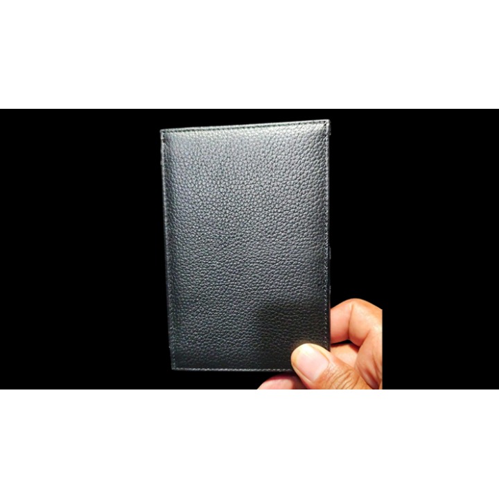 Mini Bombshell Wallet (Black Pebble) by CAHYO