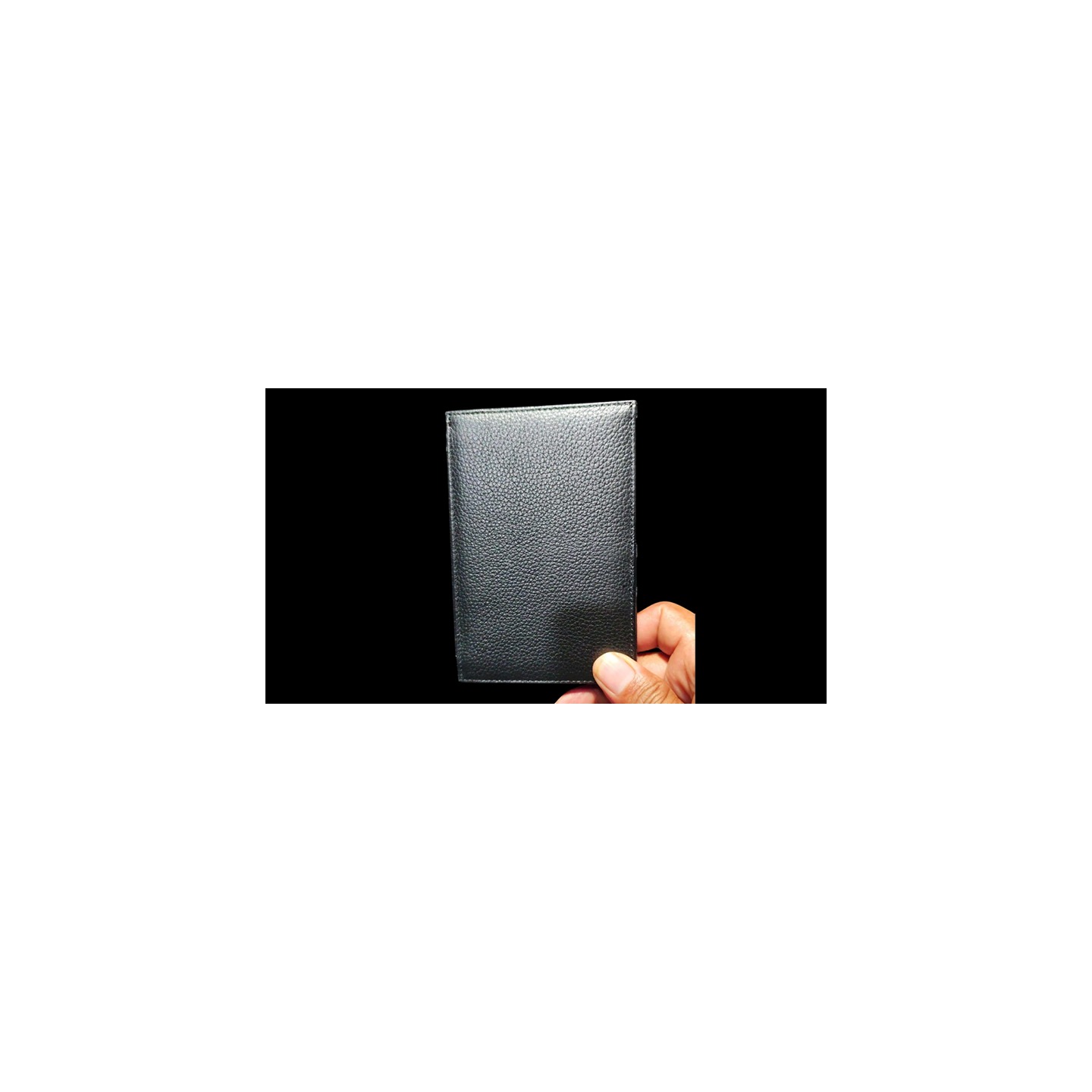 Mini Bombshell Wallet (Black Pebble) by CAHYO