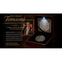 The Great Tomsoni Commemorative Coin