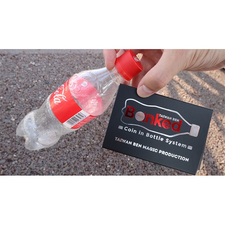 Banked - Red, Coca-Cola (Gimmicks and Online Instructions) by Taiwan Ben
