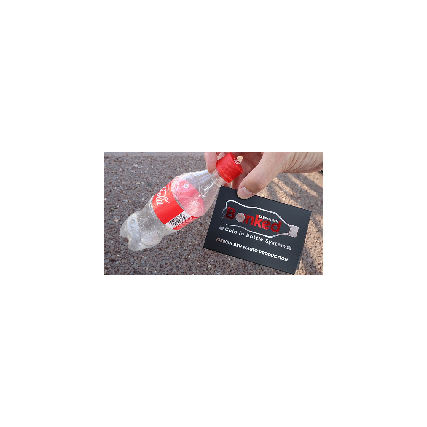 Banked - Red, Coca-Cola (Gimmicks and Online Instructions) by Taiwan Ben
