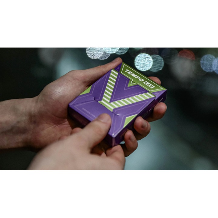Tempo-Lab Purple Playing Cards