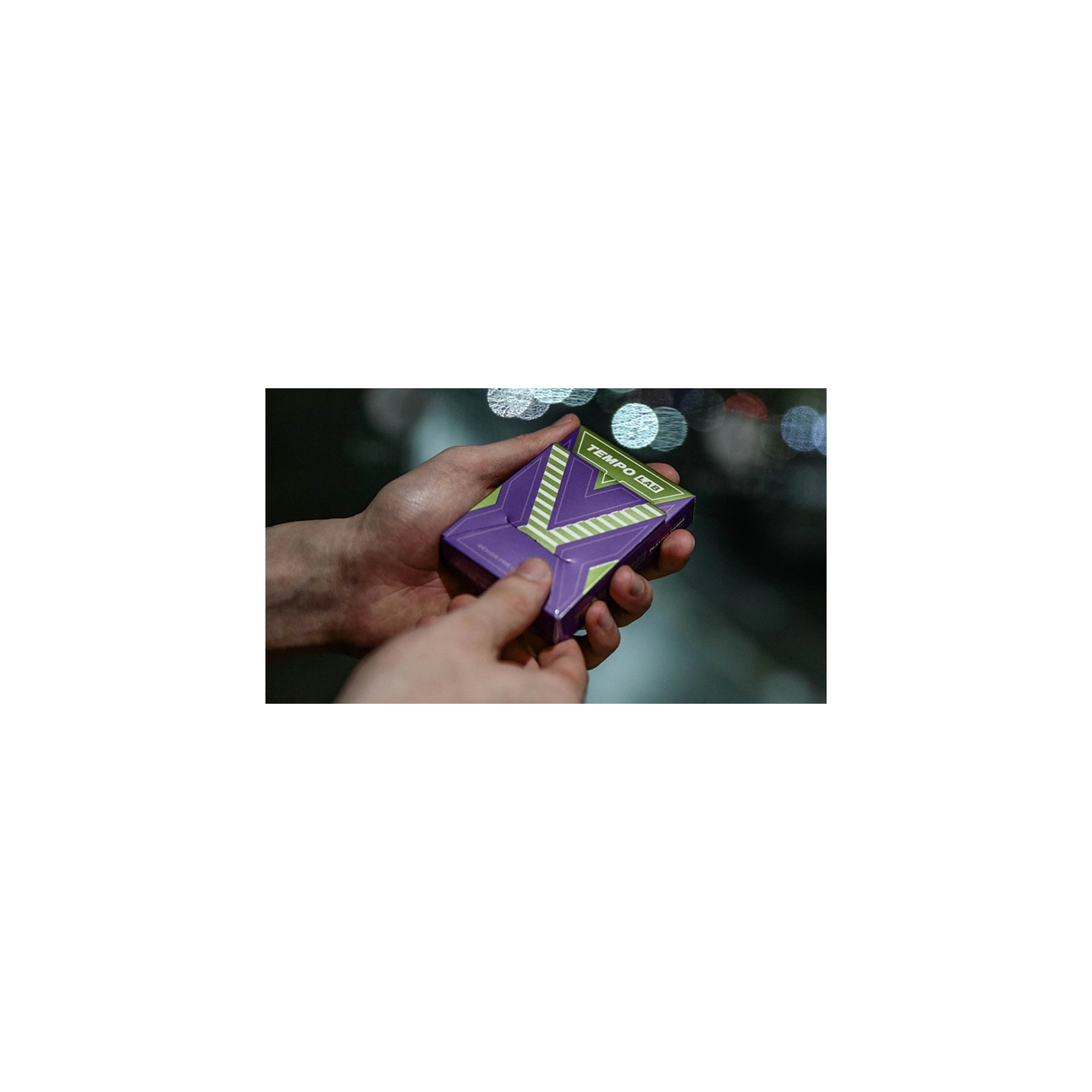 Tempo-Lab Purple Playing Cards