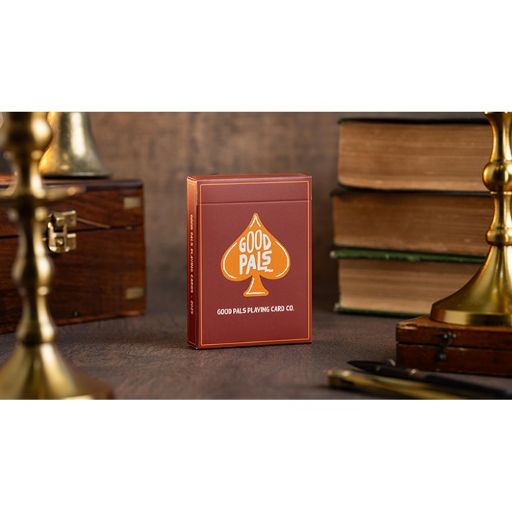 Good Pals Red Logo Playing Cards