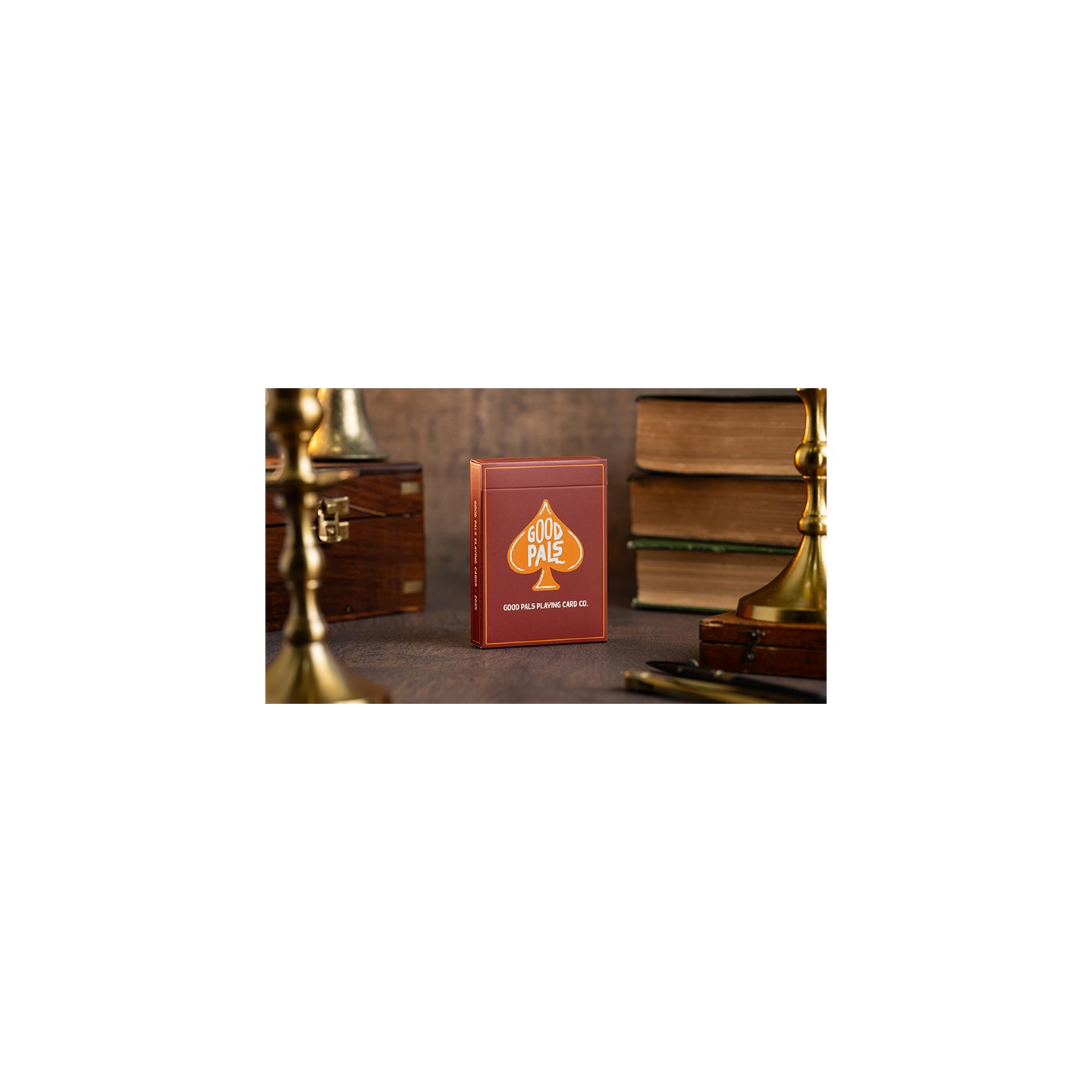 Good Pals Red Logo Playing Cards