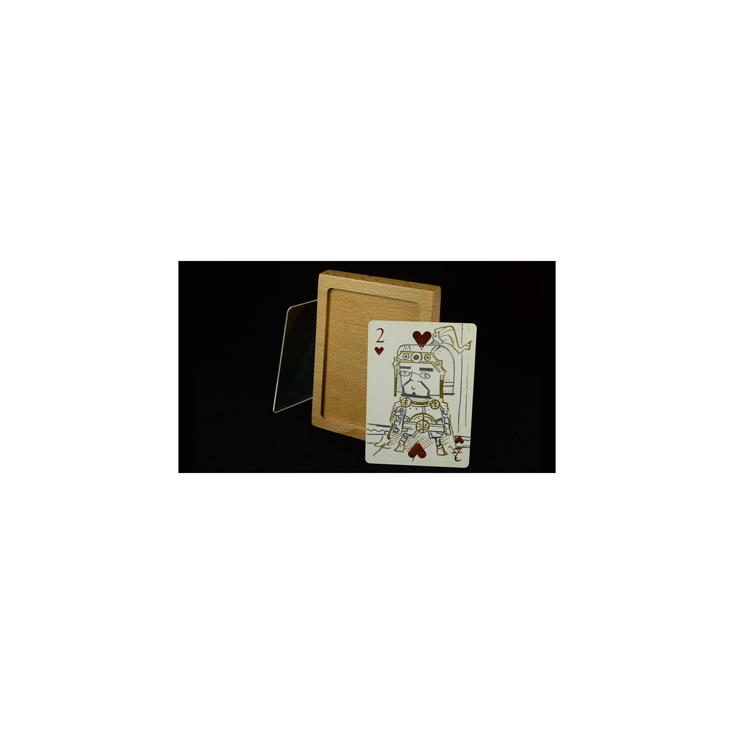 Carat WSC Wooden Single Card Display