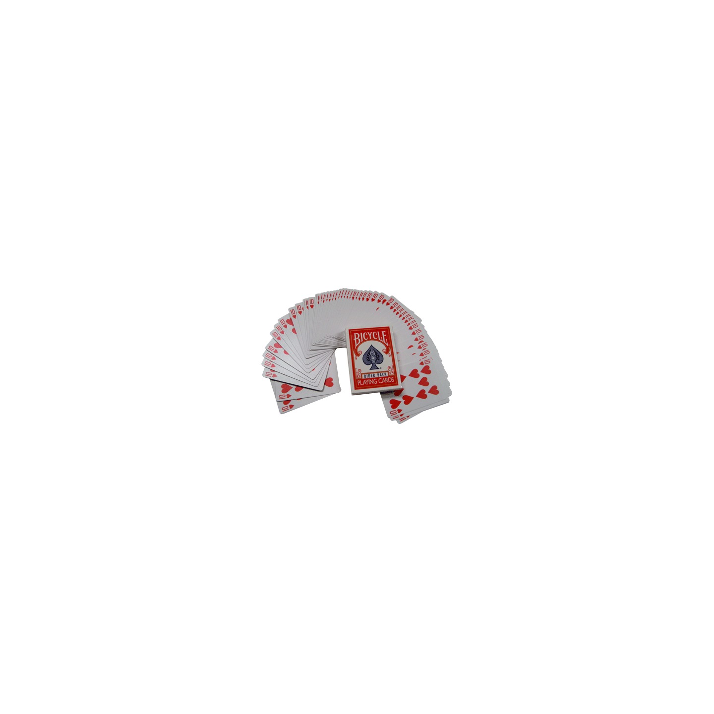 Assorted Red Back Bicycle One Way Forcing Deck (assorted values)