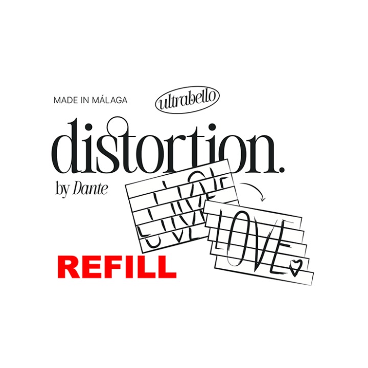 Distortion (Refill, 25 pieces) by Dante and Ultrabello