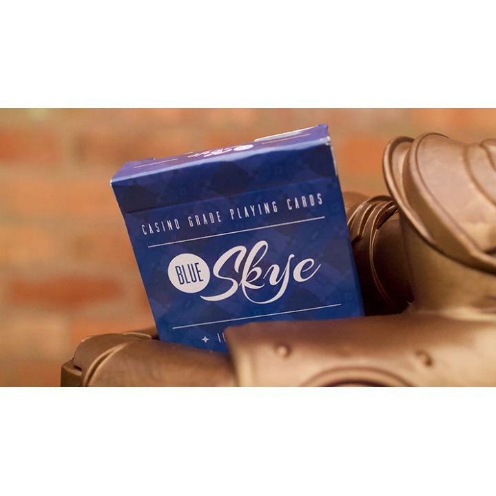 Blue Skye Playing Cards by UK Magic Studios and Victoria Skye