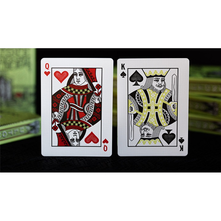 FULTON'S Day Of The Dead Green Edition Playing Cards