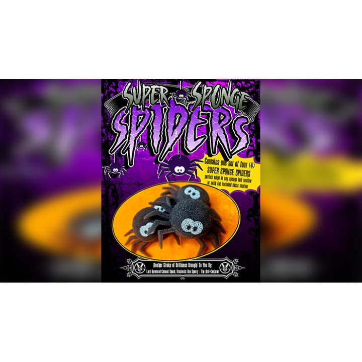 Super Sponge Spiders Sponge Ball Set