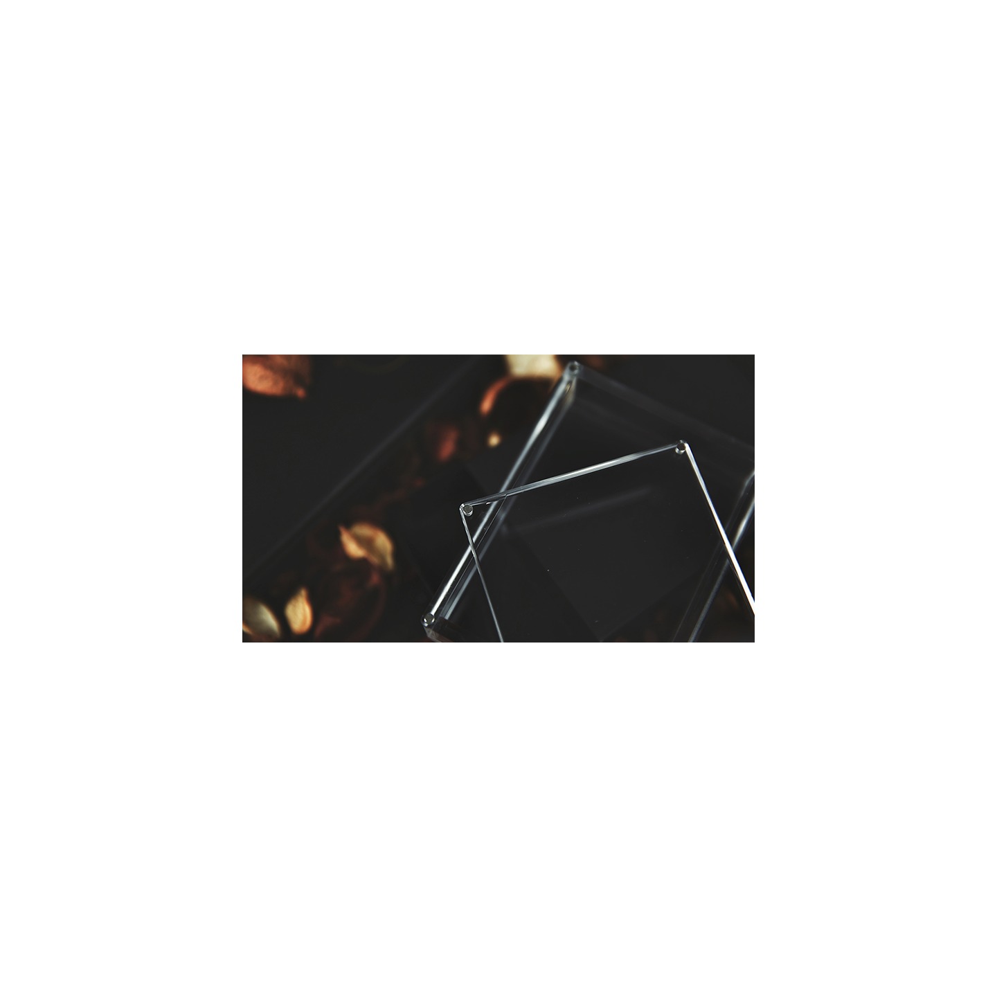 Crystal Playing Card Display Case By TCC