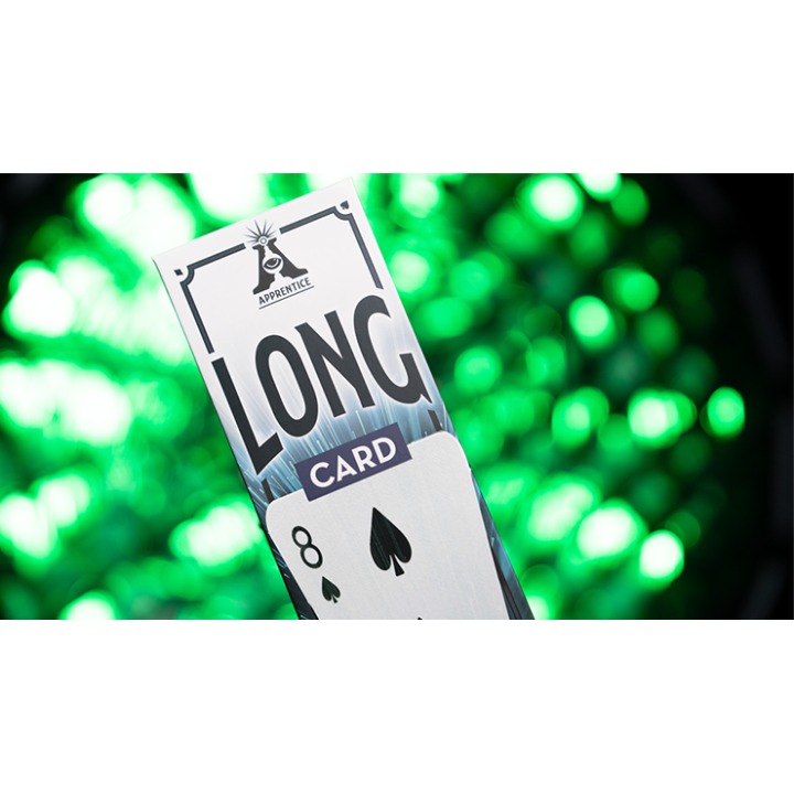 LONG CARD (Gimmicks and Instructions) by Apprentice Magic