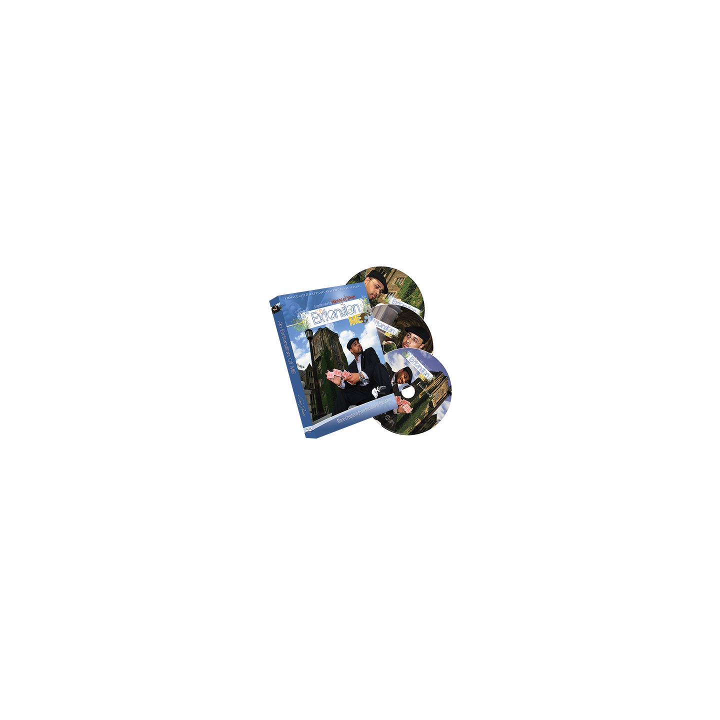 Eric Jones Set: Mirage et Trois and Extension of Me (includes Karate Coin) by Eric Jones and Kozmomagic - DVD