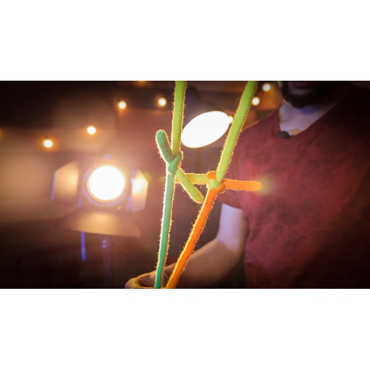 Rainbow Ropes Remix NEON (Gimmicks and Online Instruction) by DARYL