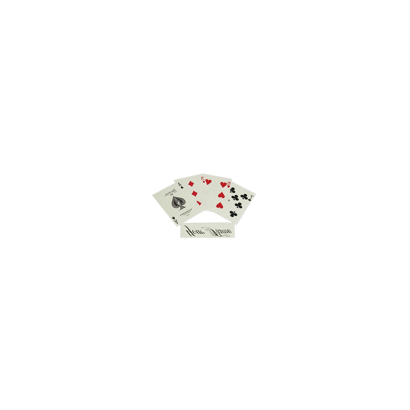 Tattoos (Six Of Hearts) 10 pk.