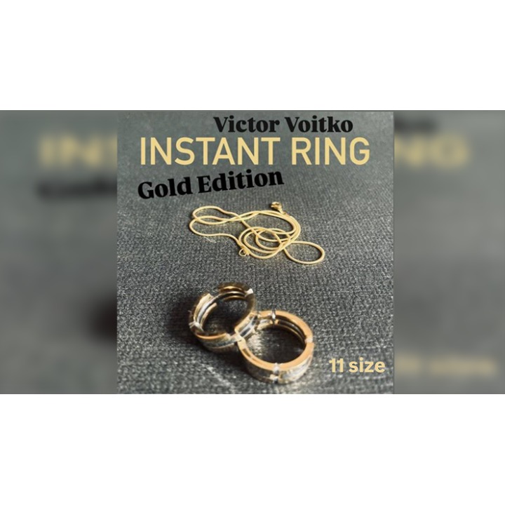 Instant Ring (silver/gold, Size 11) by Viktor Voitko