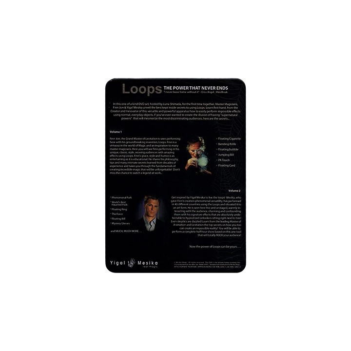 Loops Vol. 1 & Vol. 2 (Deluxe 2 DVD Set) by Yigal Mesika & Finn Jon - DVD