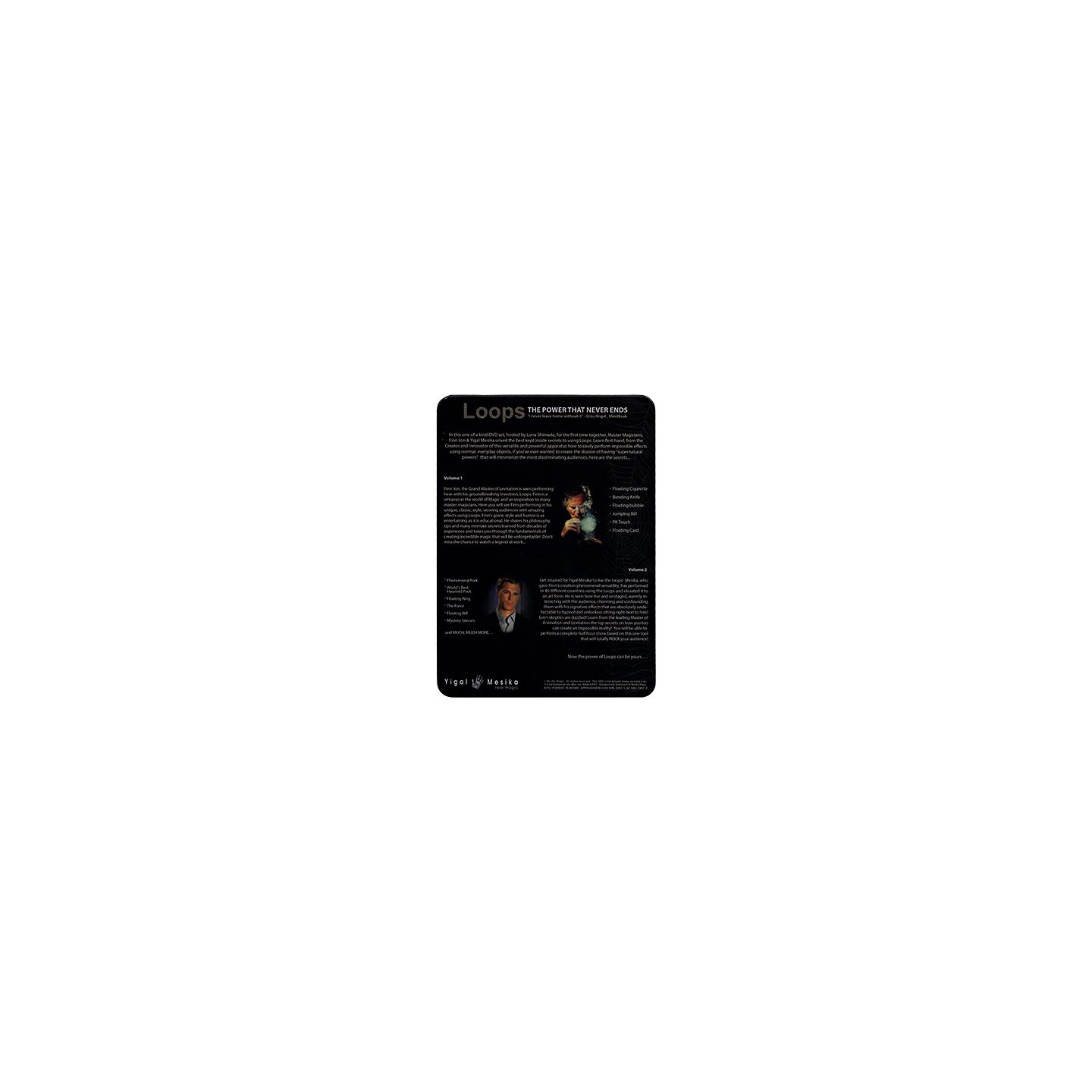 Loops Vol. 1 & Vol. 2 (Deluxe 2 DVD Set) by Yigal Mesika & Finn Jon - DVD