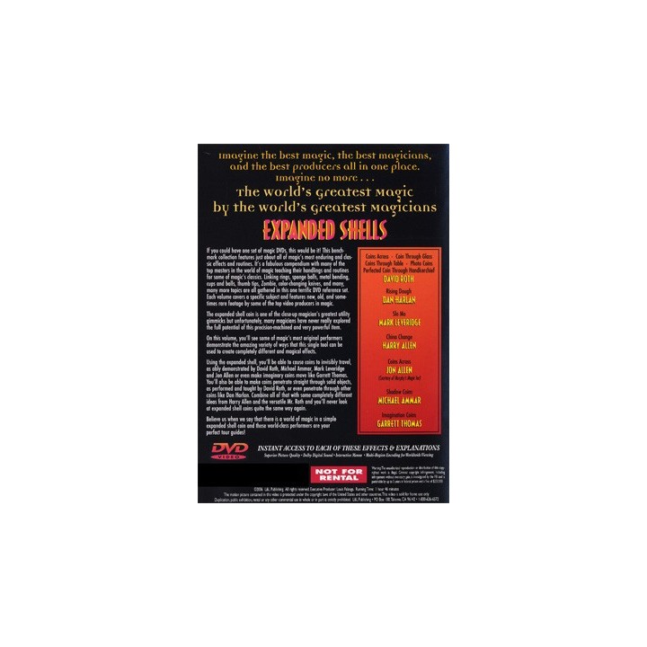 World's Greatest Magic: Expanded Shells - DVD