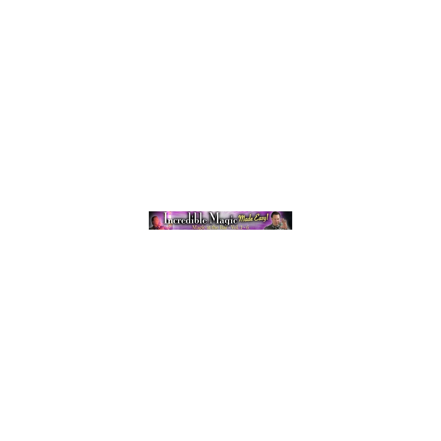 Incredible Magic At The Bar - Volume 3 by Michael Maxwell - DVD