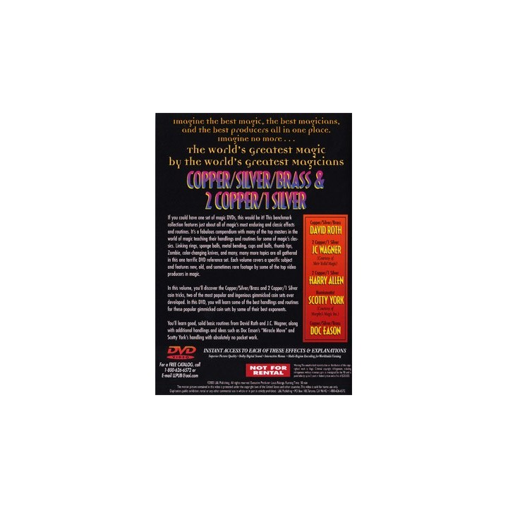 World's Greatest Magic: Gaffed Coins - DVD