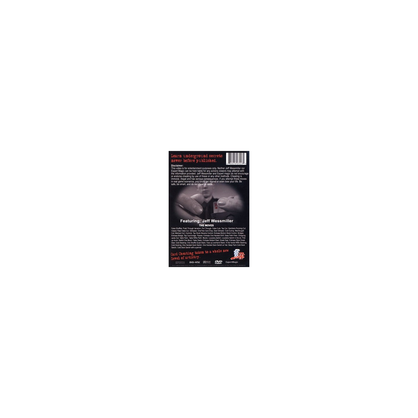 Weapons Of The Card Shark Vol. 2 by Jeff Wessmiller - DVD