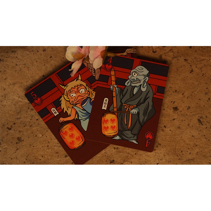 Hyakki Yagyo (Yokai Realm) Playing Cards by Bloom Playing Cards