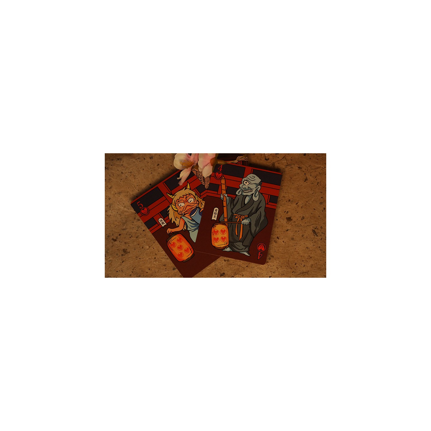 Hyakki Yagyo (Yokai Realm) Playing Cards by Bloom Playing Cards