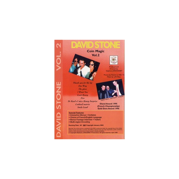 Coin Magic - Vol. 2 by David Stone - DVD