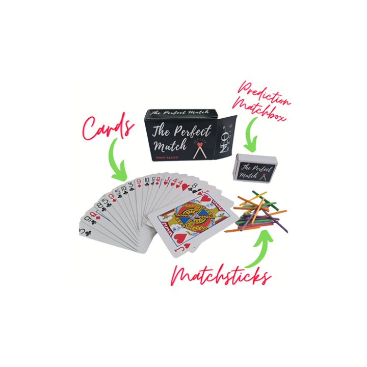 PERFECT MATCH (Gimmicks and Online Instructions) by Vinny Sagoo