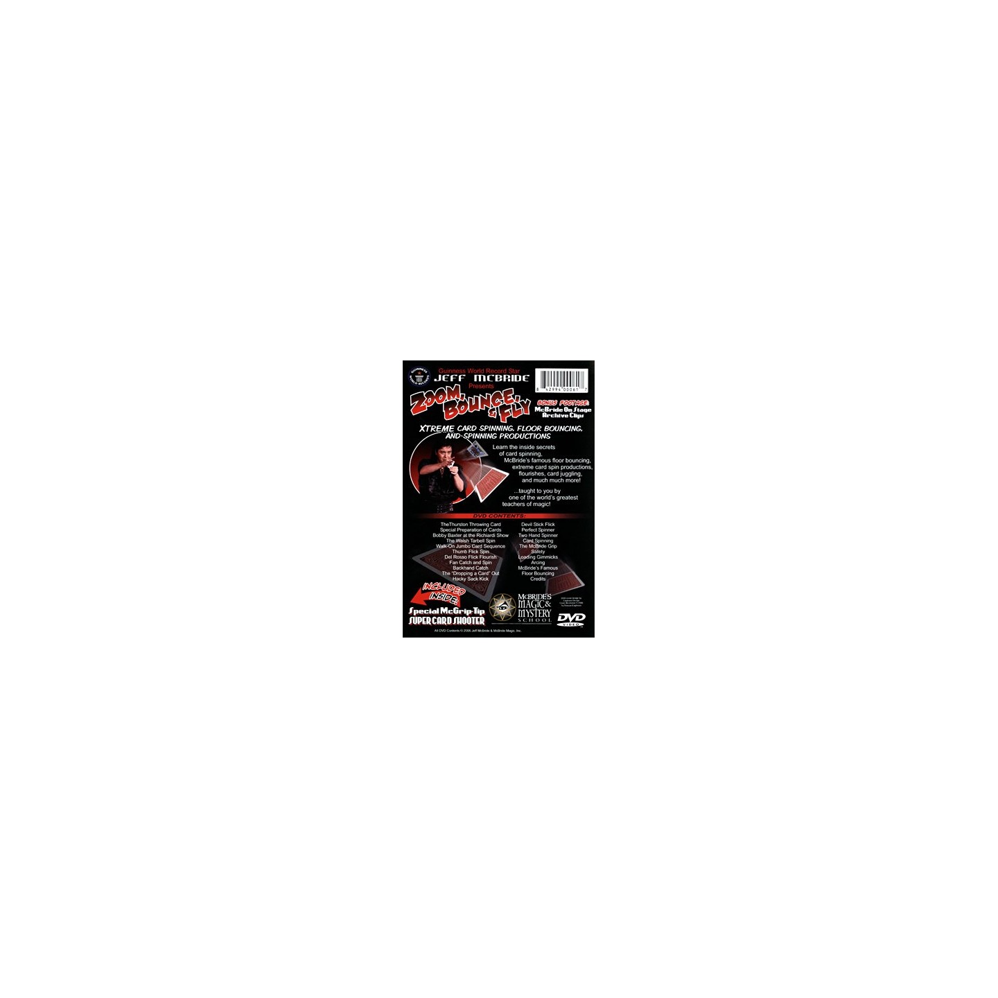 Zoom, Bounce, And Fly by Jeff McBride - DVD