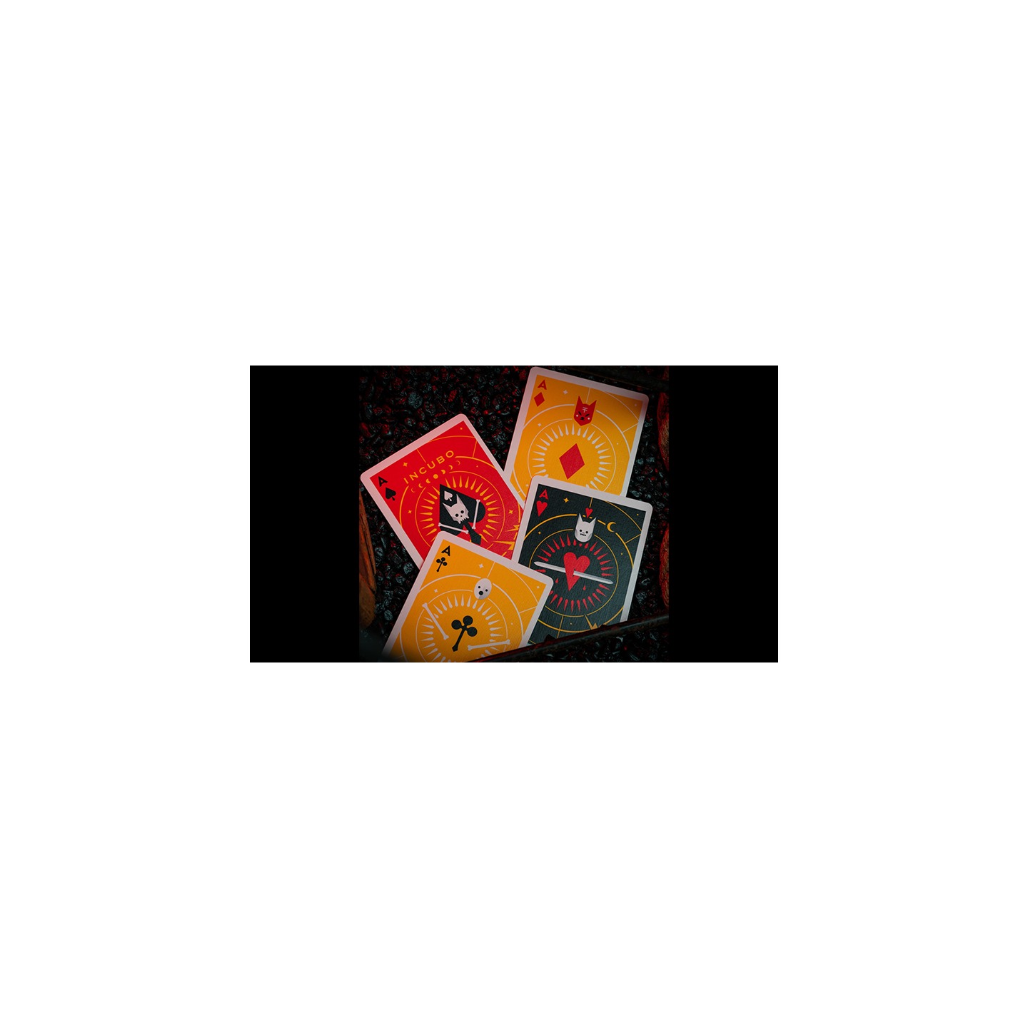 Incubo Mezzanotte Playing Cards by Giovanni Meroni