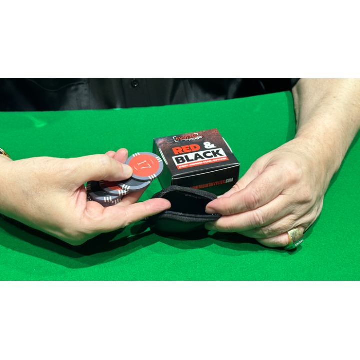 Red and Black (Gimmicks and Online Instructions) by Curry-Jennings-Pearl-Duvivier