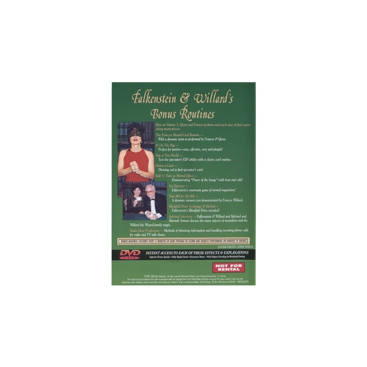 Falkenstein and Willard Masters of Mental Magic Vol 3 - DVD