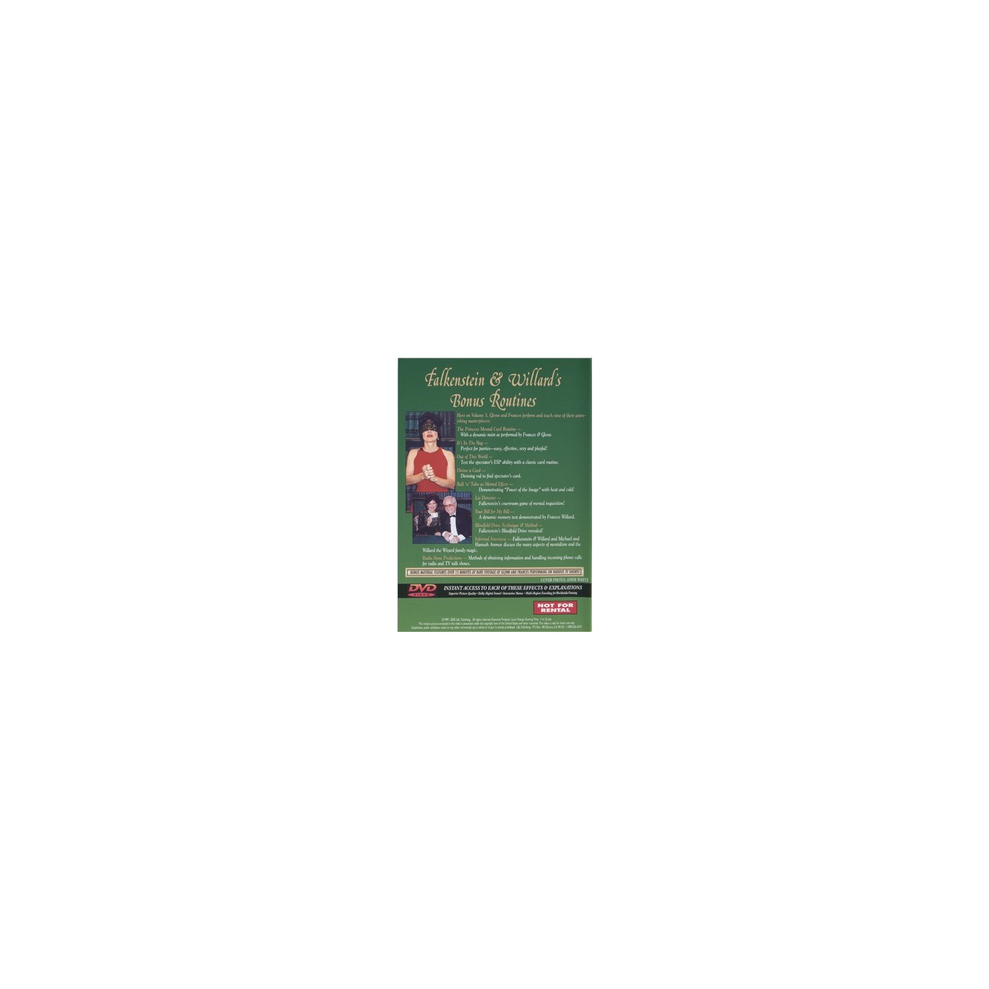 Falkenstein and Willard Masters of Mental Magic Vol 3 - DVD