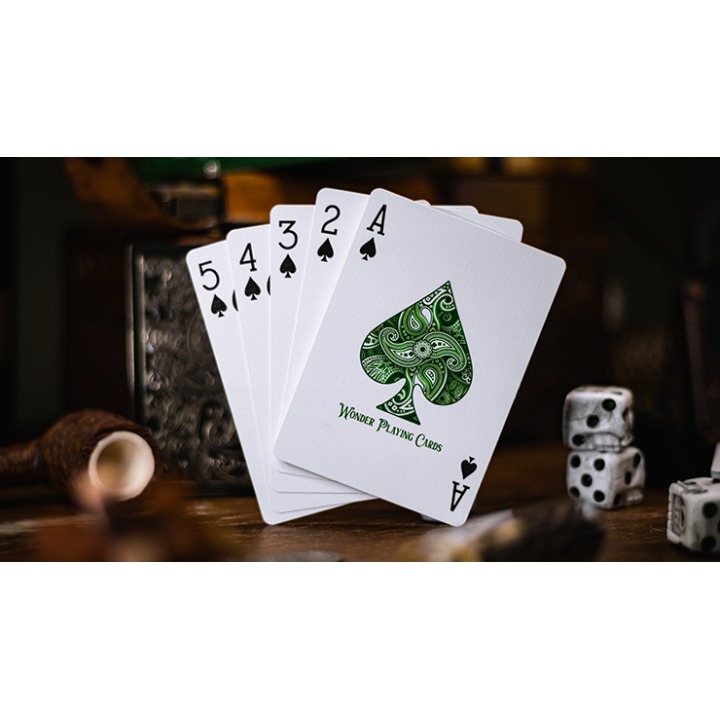 Emerald Wonder Playing Cards