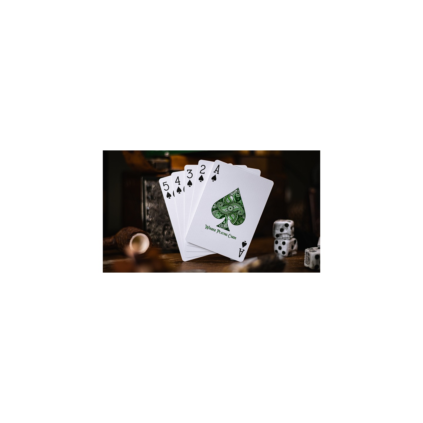 Emerald Wonder Playing Cards