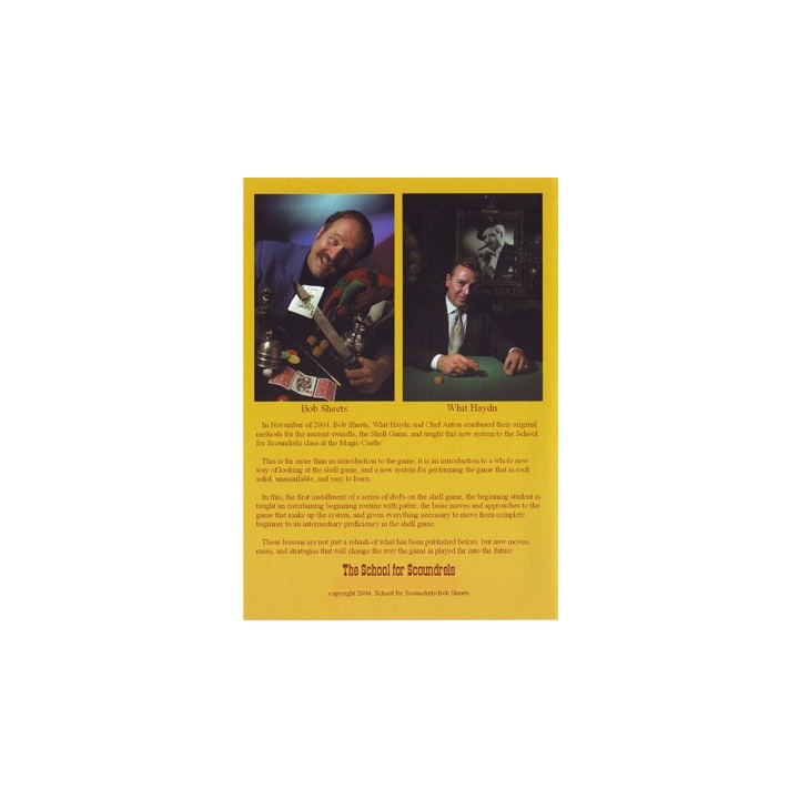Intro to the Shell Game: Volume One by Bob Sheets and Whit Hadyn - DVD