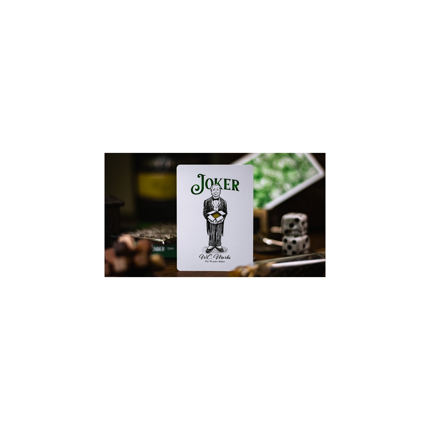 Emerald Wonder Playing Cards