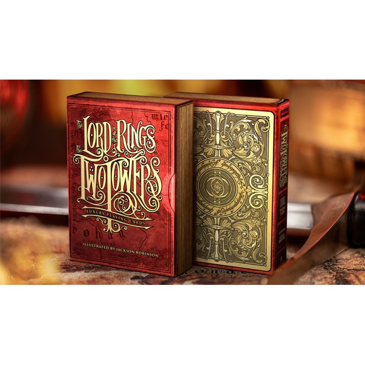 The Lord of the Rings - Two Towers Playing Cards (Foiled Edition) by Kings Wild