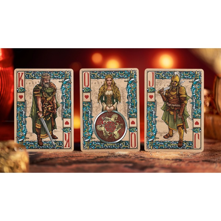 The Lord of the Rings - Two Towers Playing Cards (Foiled Edition) by Kings Wild