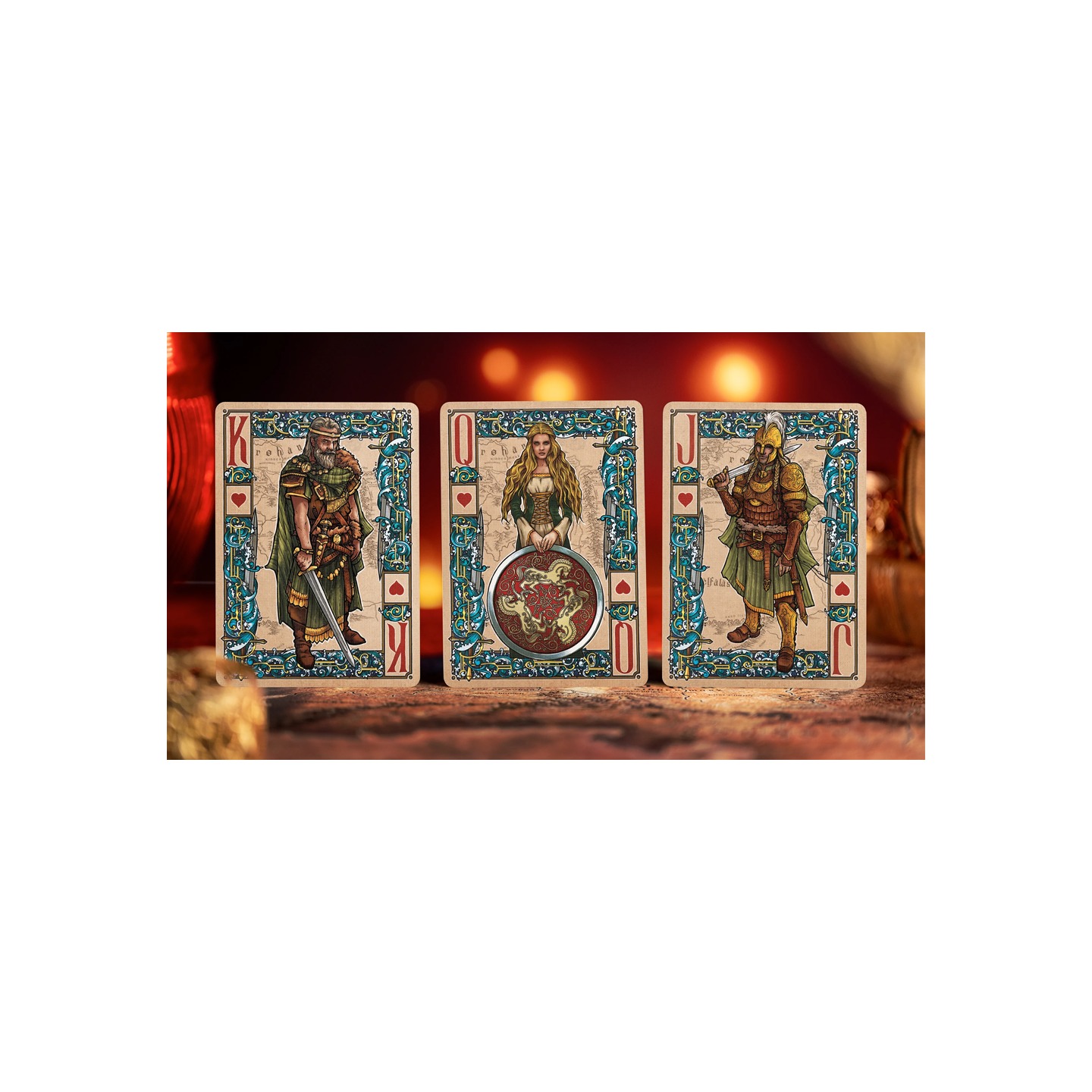 The Lord of the Rings - Two Towers Playing Cards (Foiled Edition) by Kings Wild