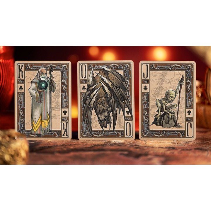 The Lord of the Rings - Two Towers Playing Cards (Foiled Edition) by Kings Wild
