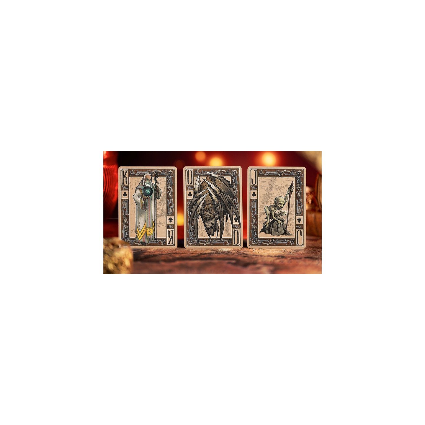 The Lord of the Rings - Two Towers Playing Cards (Foiled Edition) by Kings Wild