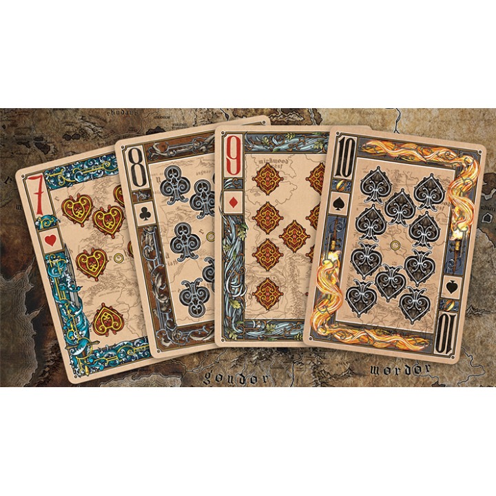 The Lord of the Rings - Two Towers Playing Cards (Foiled Edition) by Kings Wild