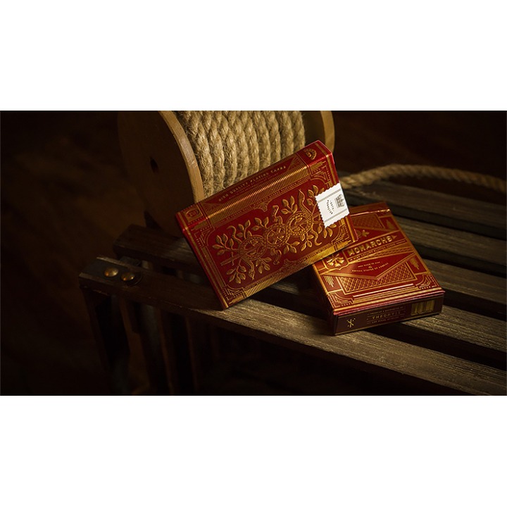Monarch Playing Cards (Red) by theory11