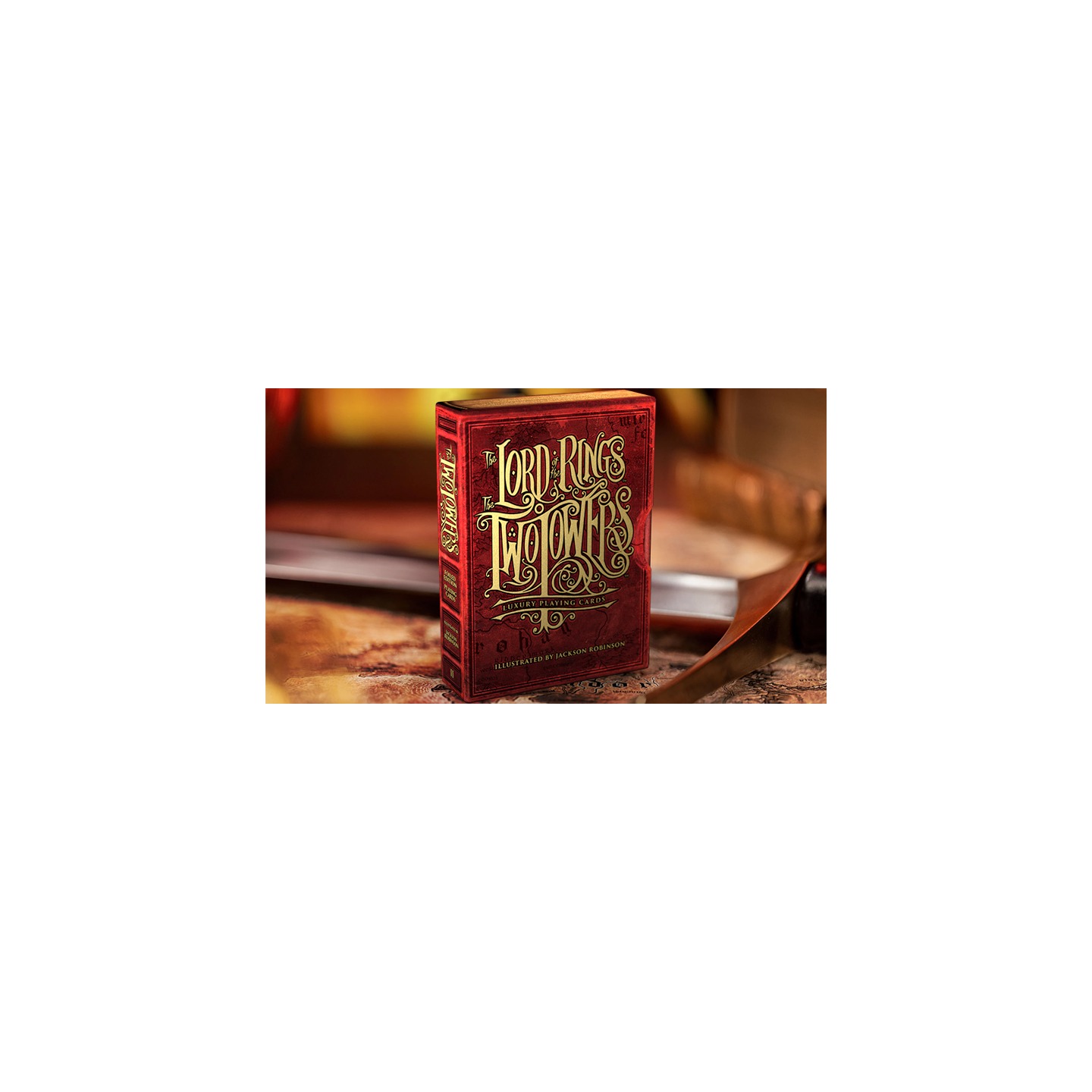 The Lord of the Rings - Two Towers Playing Cards (Foiled Edition) by Kings Wild
