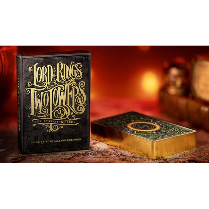 The Lord of the Rings - Two Towers Playing Cards (Gilded Edition) by Kings Wild